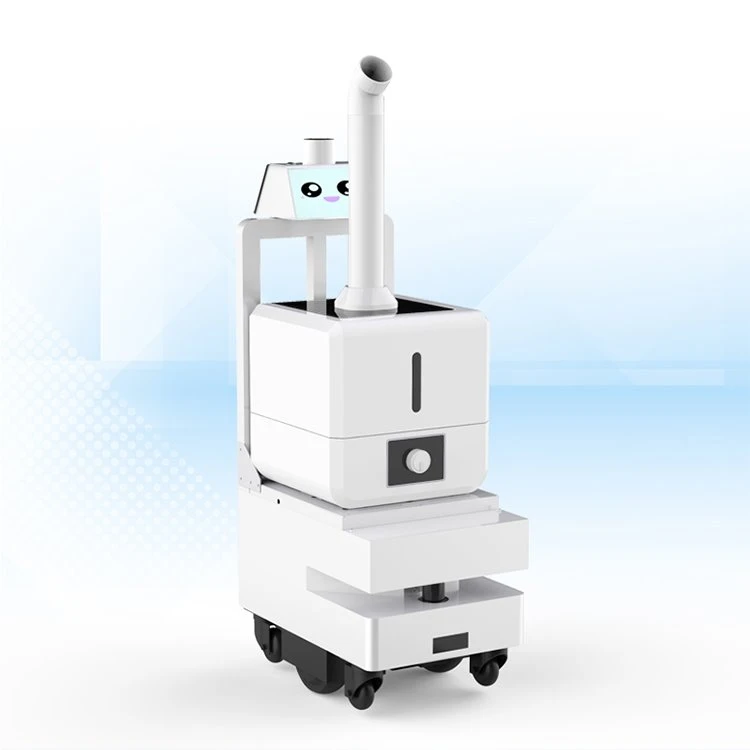 Remote kontwòl espre dezenfeksyon robo