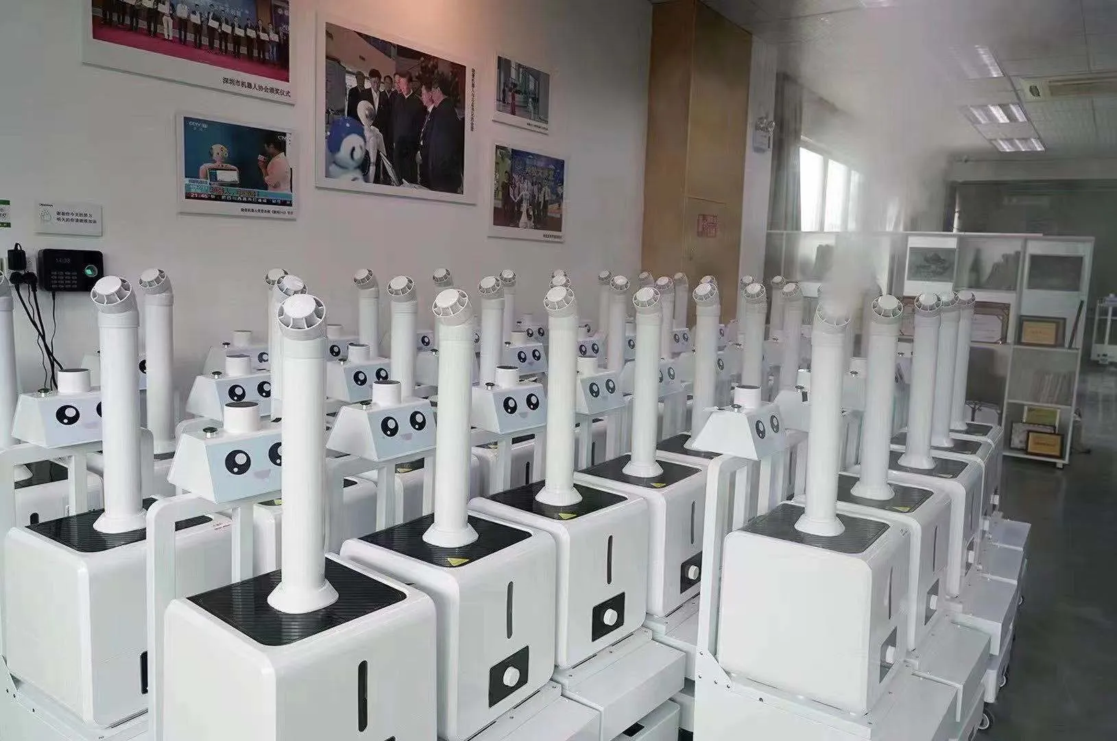 Robo entelijan vin ti gad pou Prevansyon Epidemi